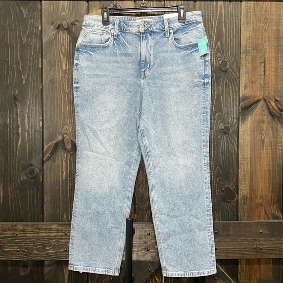 Maurices Denim - NWT Maurices Edgely Jeans 14 Ankle Slim Straight High Rise Rhinestones Cotton